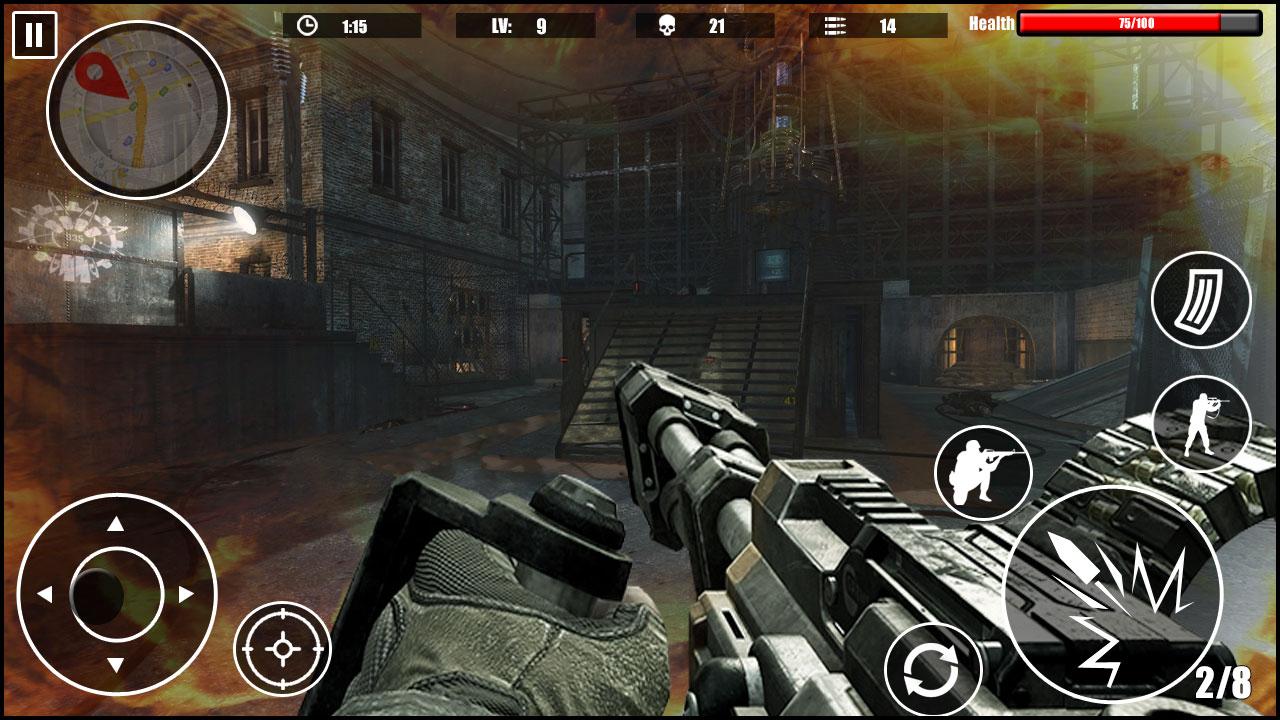 اسکرین شات 1 بازی War Games Offline: FPS Shooter