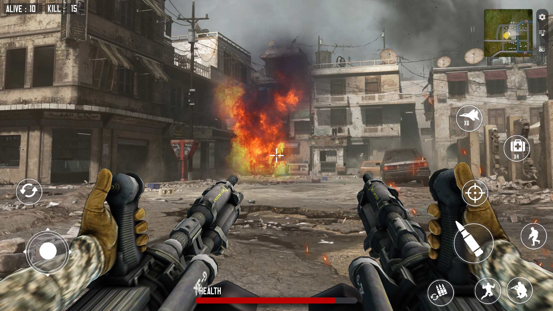 اسکرین شات 4 بازی War Games Offline: FPS Shooter