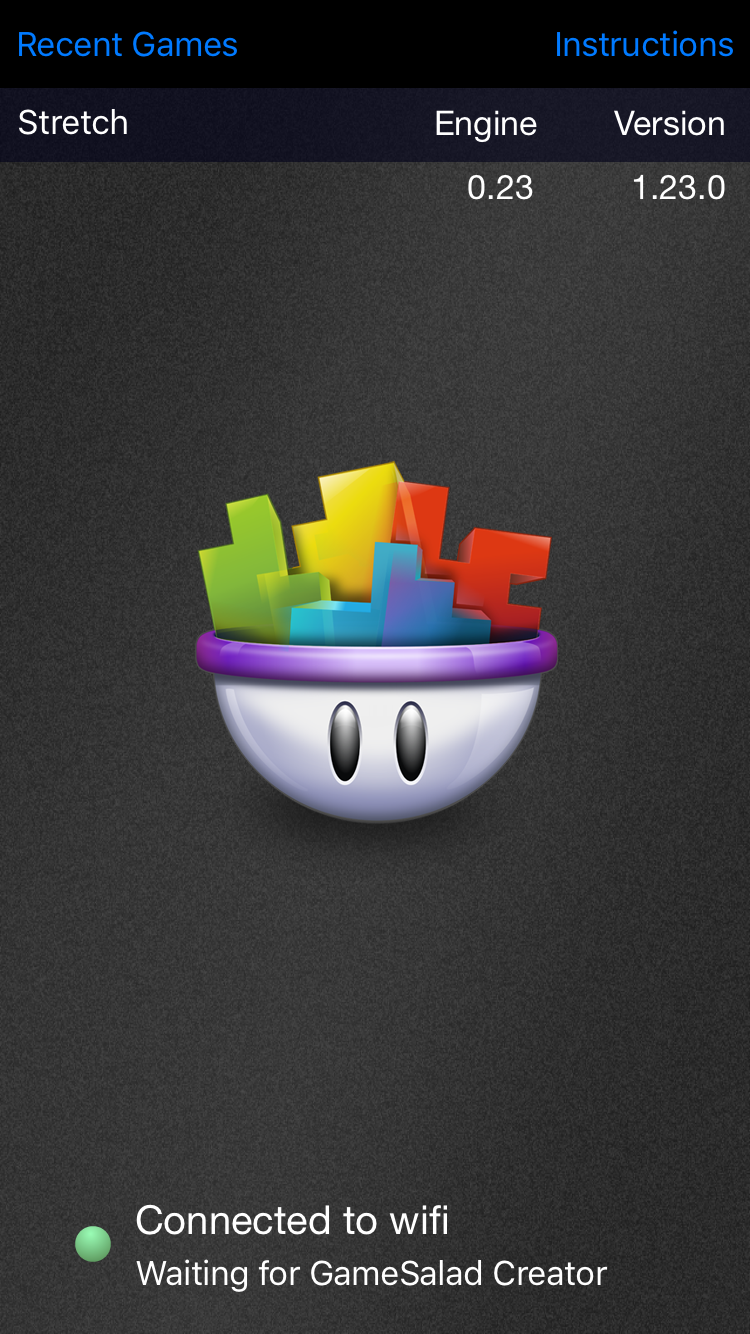 اسکرین شات 2 برنامه GameSalad Viewer
