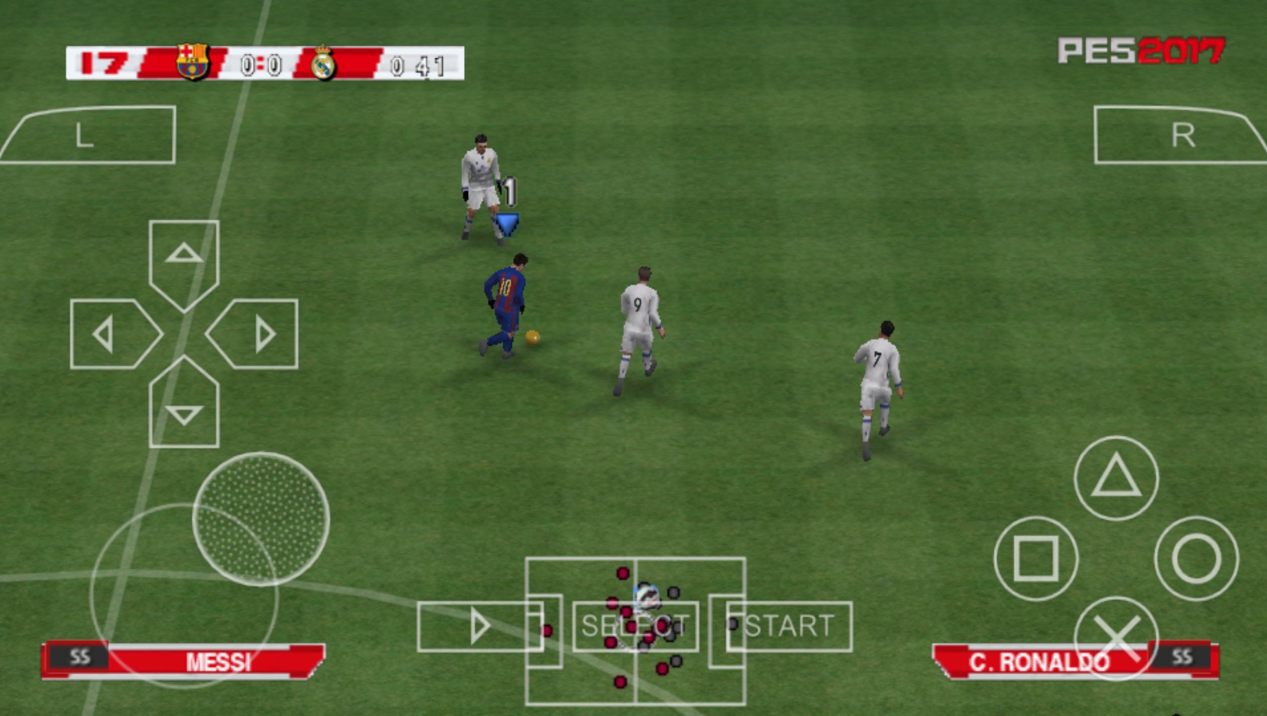 اسکرین شات 2 بازی فوتبال PES 2017