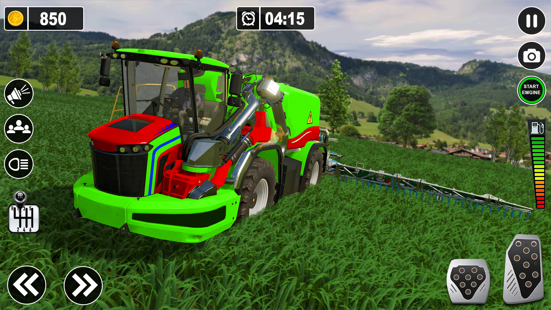 اسکرین شات 3 بازی Tractor Game Farm Simulator 3D