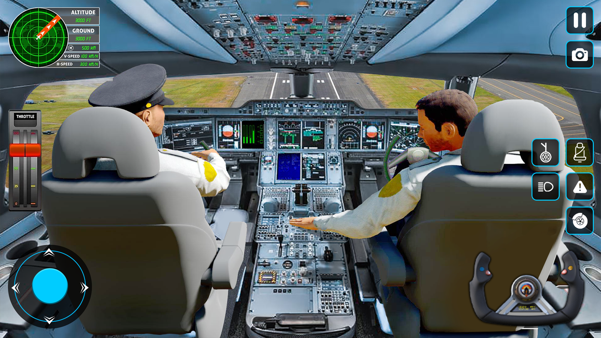 اسکرین شات 6 برنامه Flight Simulator 3D Plane Game