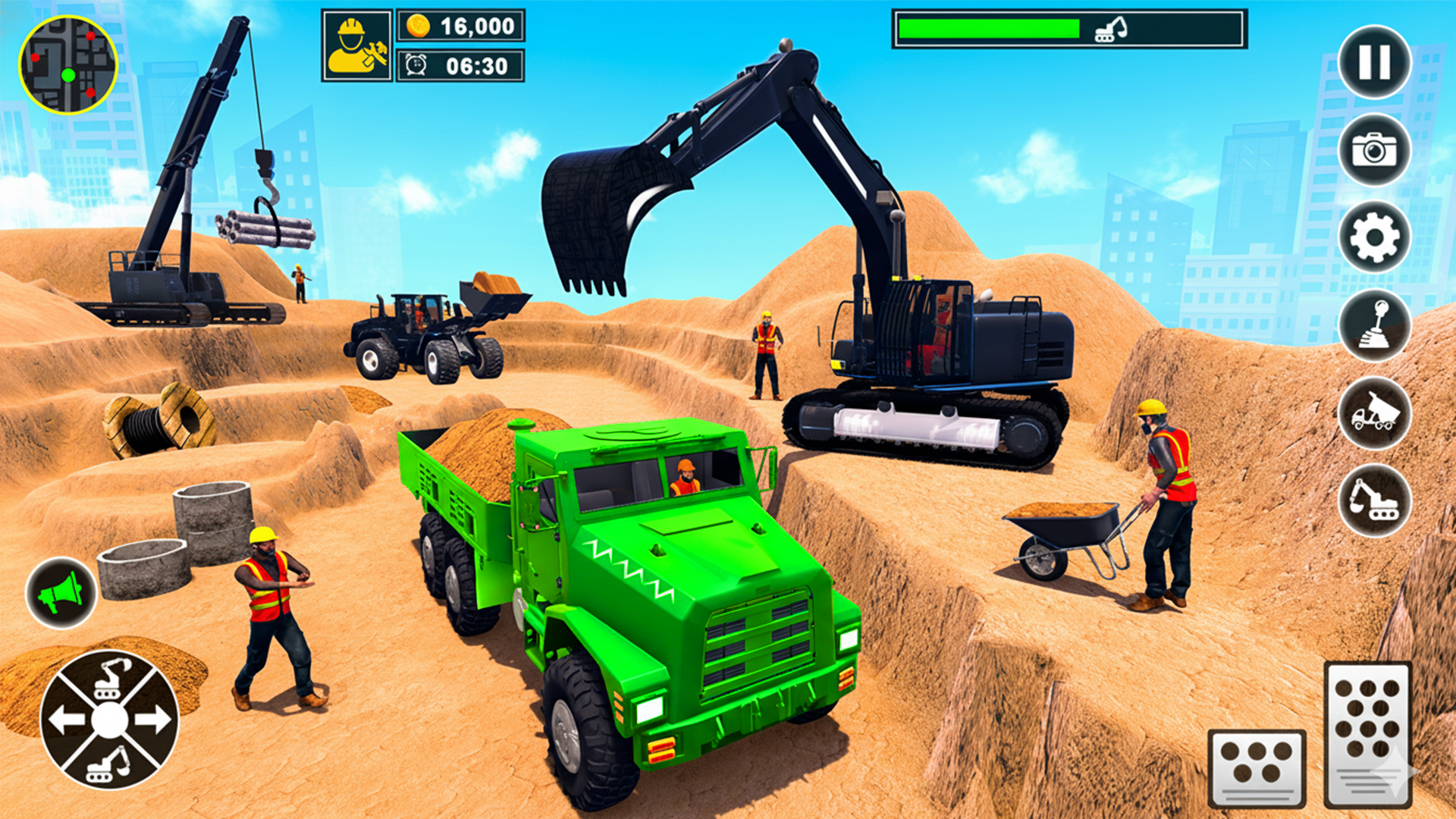 اسکرین شات 1 بازی Offroad Construction Simulator