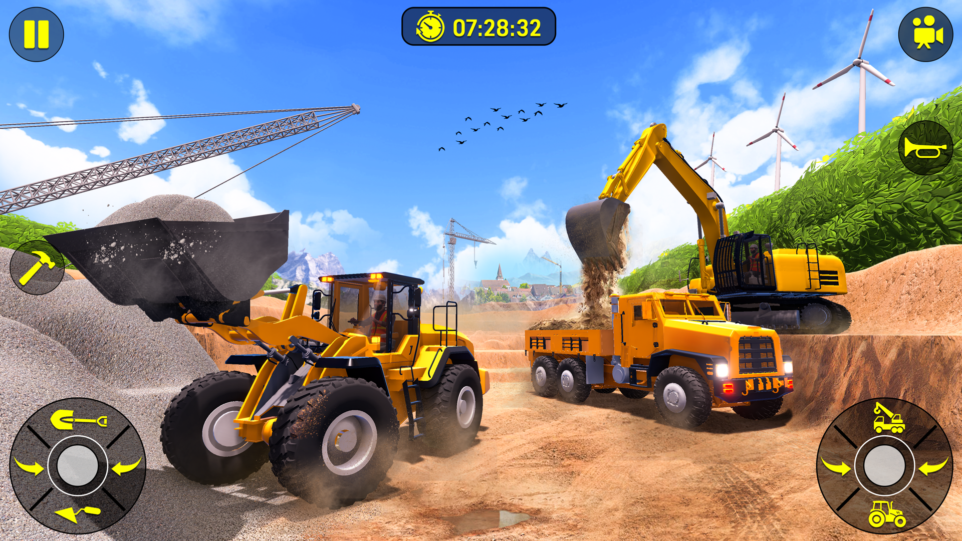 اسکرین شات 3 بازی Offroad Construction Simulator