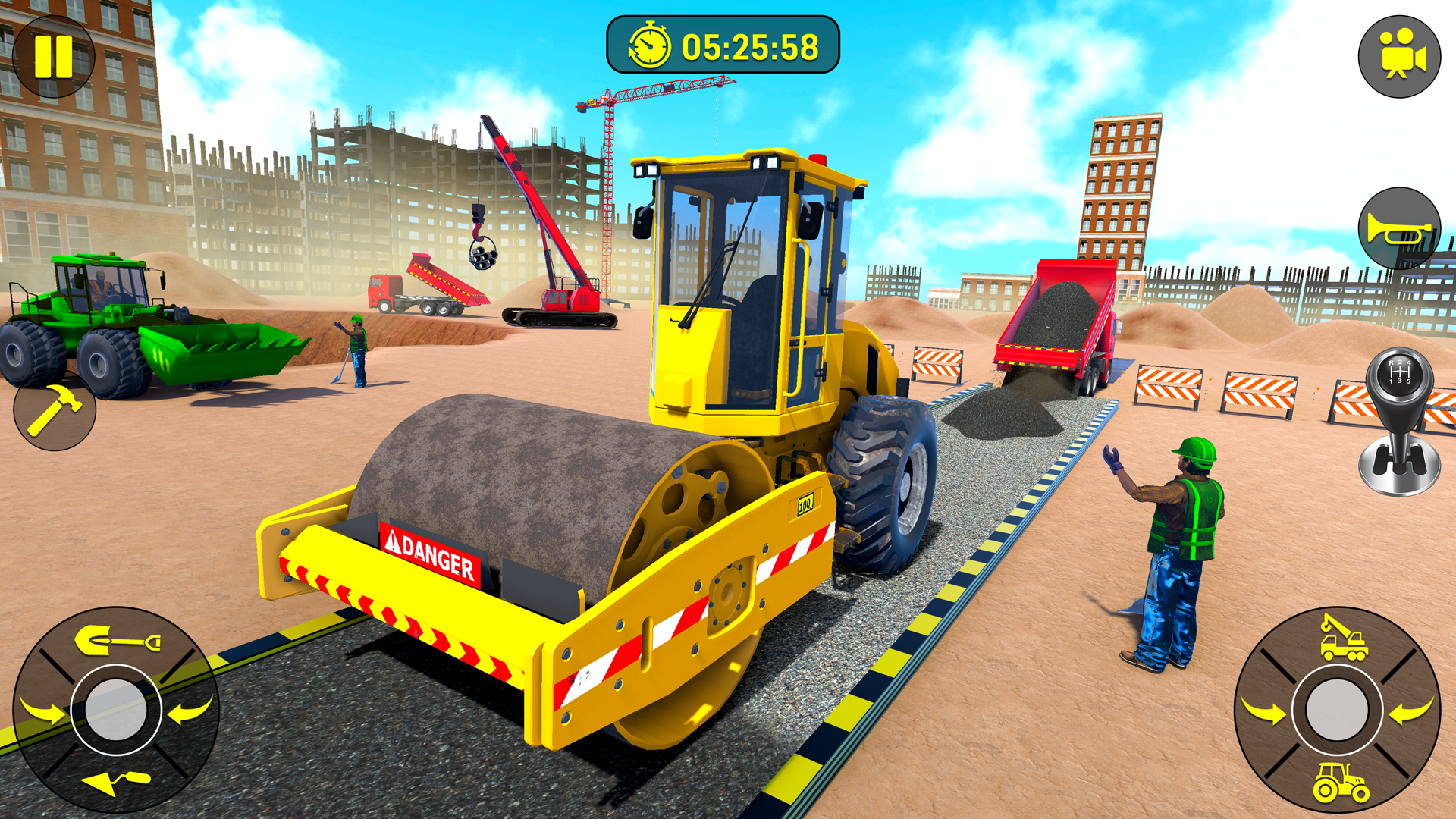 اسکرین شات 3 بازی Offroad Construction Simulator