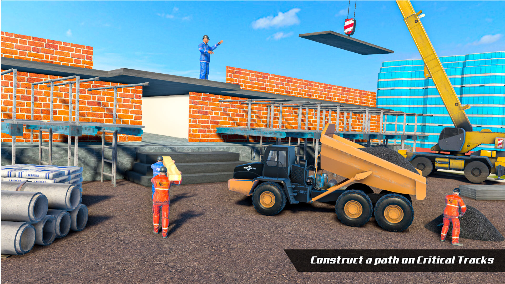 اسکرین شات 7 بازی Construction Games: Snow Games