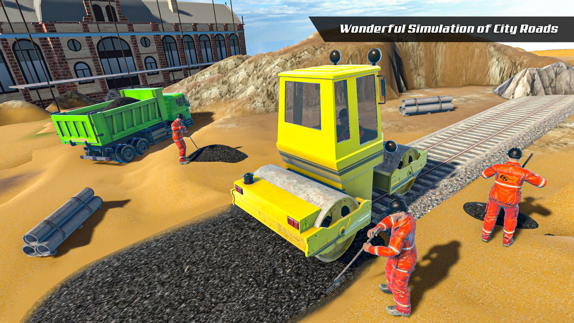 اسکرین شات 6 بازی Construction Games: Snow Games