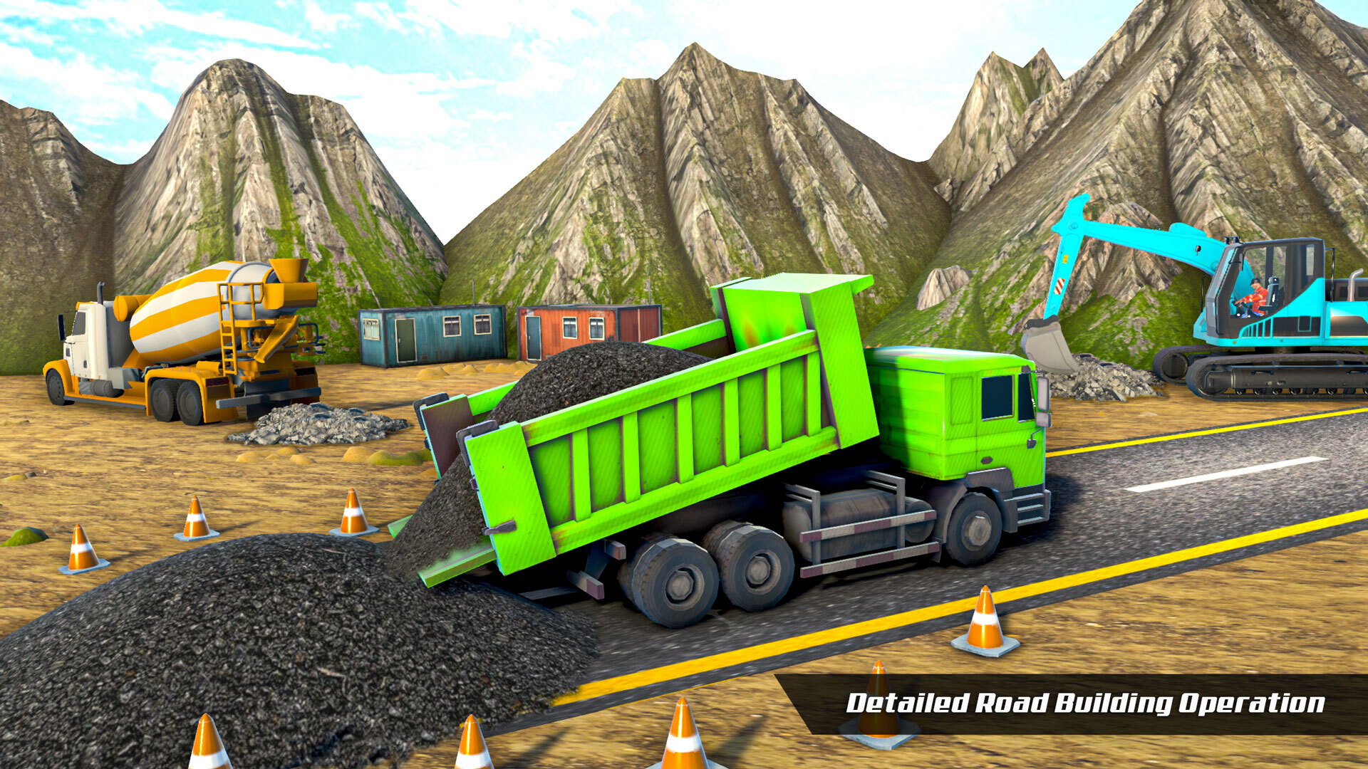 اسکرین شات 1 بازی Construction Games: Snow Games