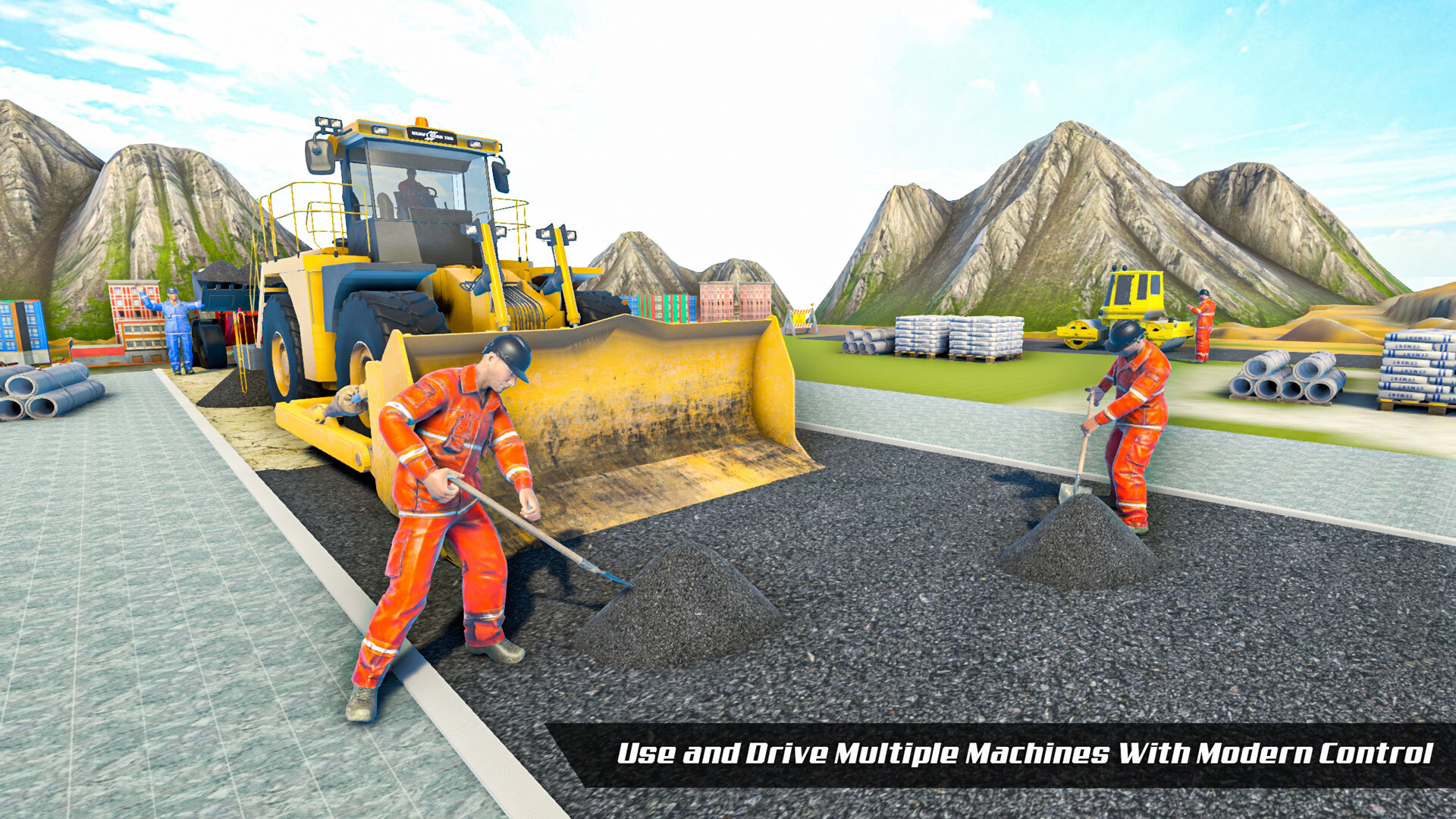 اسکرین شات 8 بازی Construction Games: Snow Games