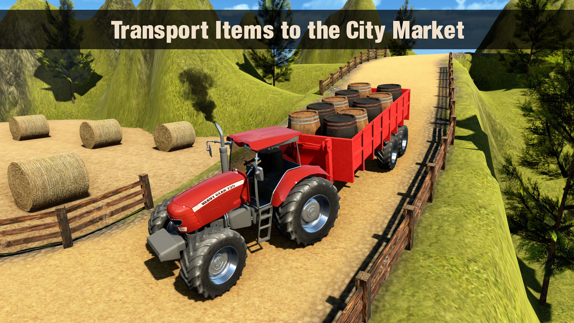 اسکرین شات 5 برنامه Real Tractor Driving Simulator