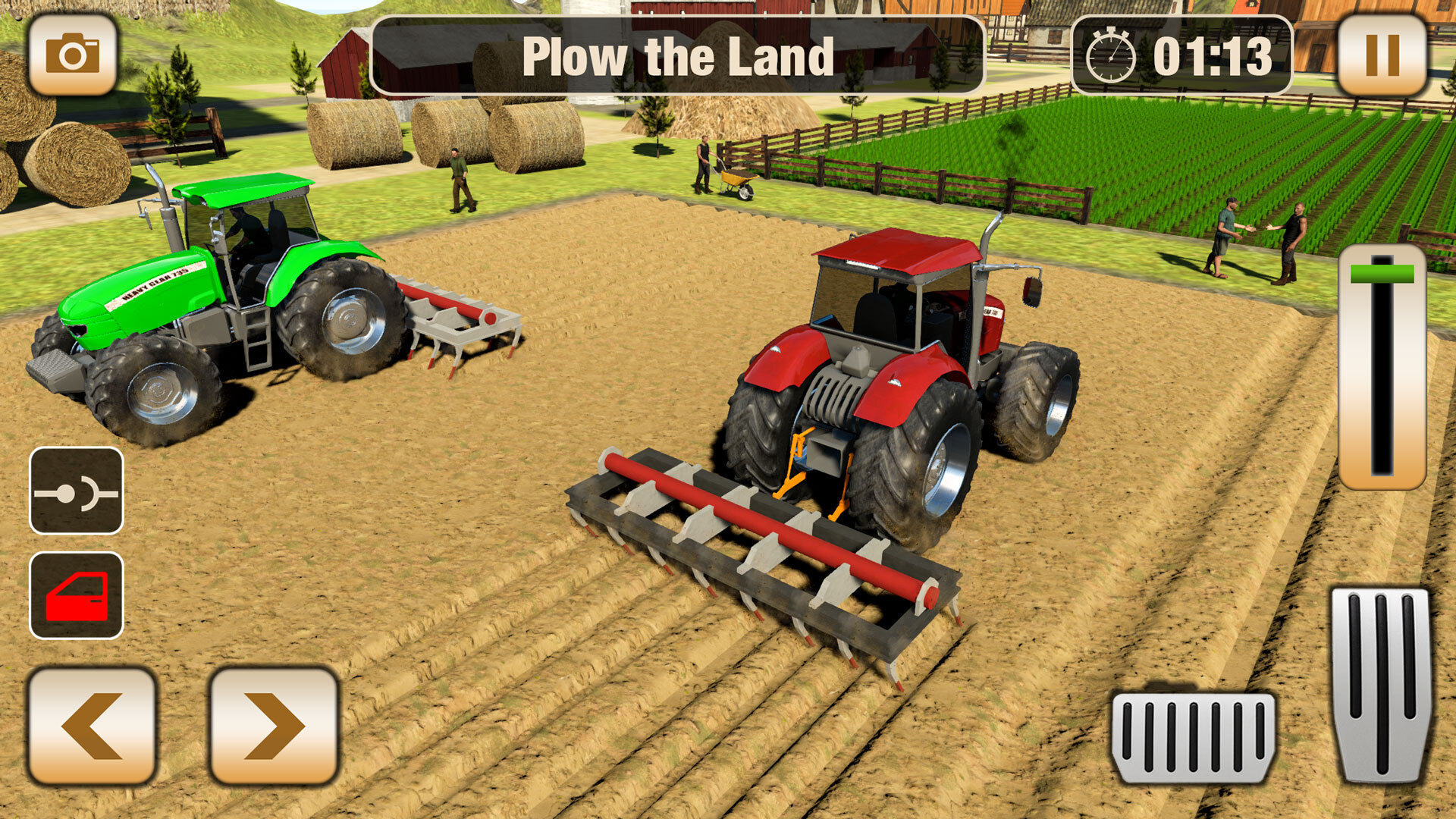 اسکرین شات 2 برنامه Real Tractor Driving Simulator