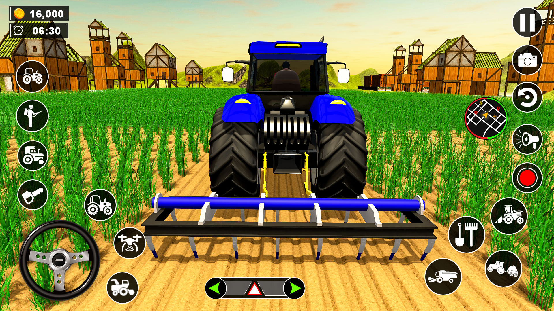 اسکرین شات 3 برنامه Real Tractor Driving Simulator
