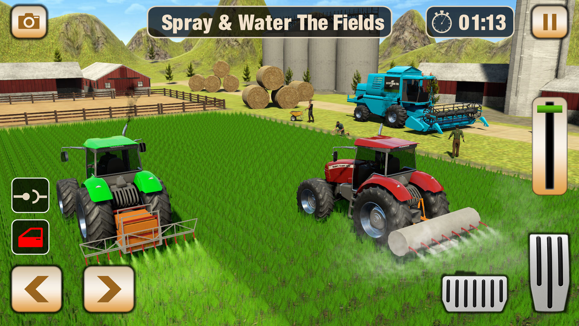 اسکرین شات 4 برنامه Real Tractor Driving Simulator