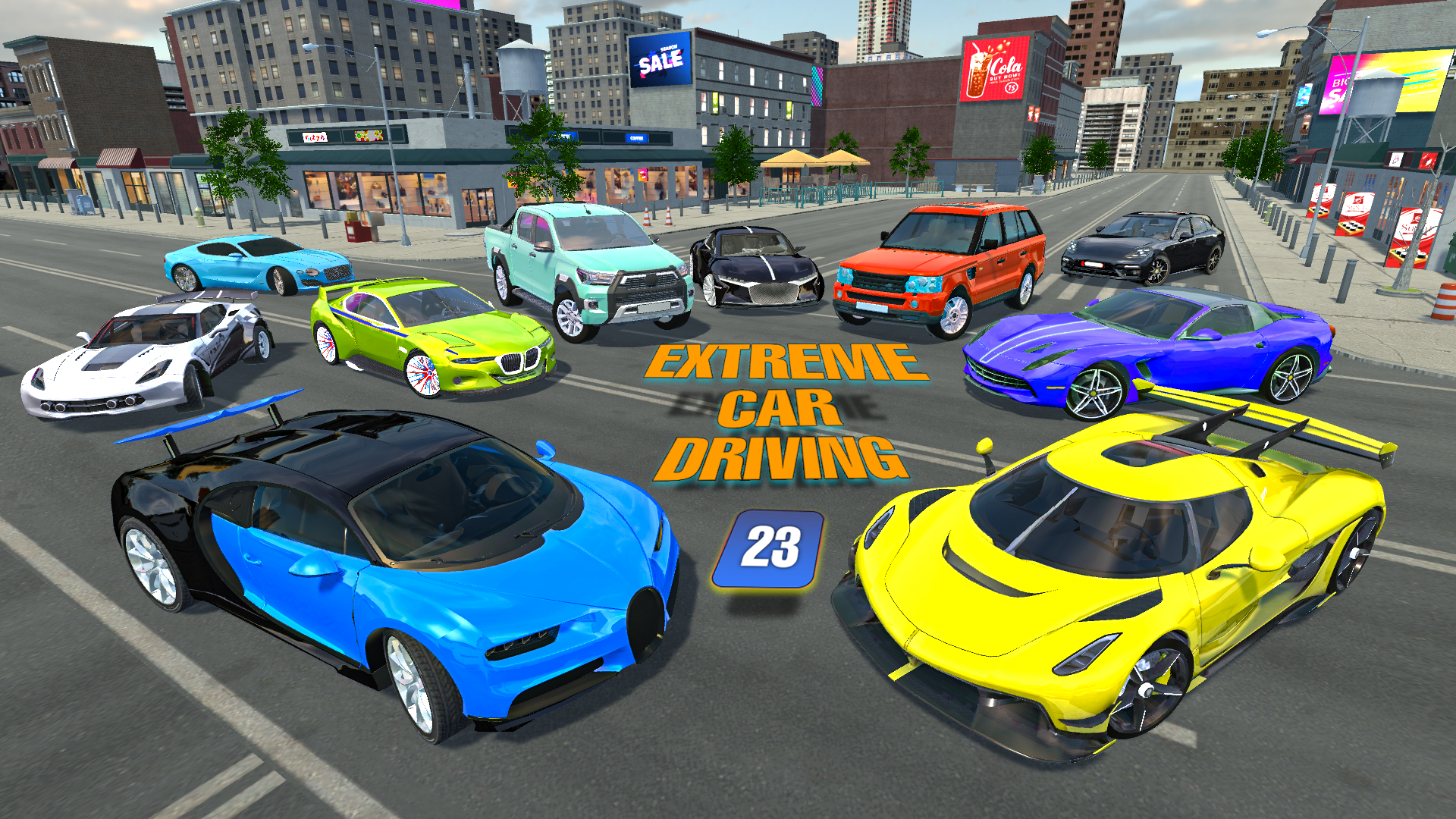 اسکرین شات 1 برنامه Car Race 3D - Race in Car Game