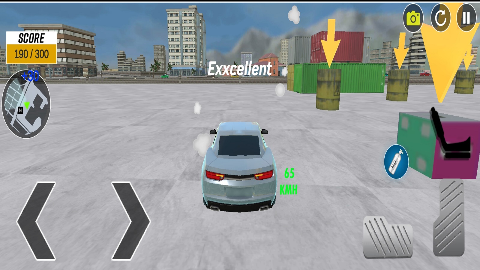 اسکرین شات 3 برنامه Car Race 3D - Race in Car Game