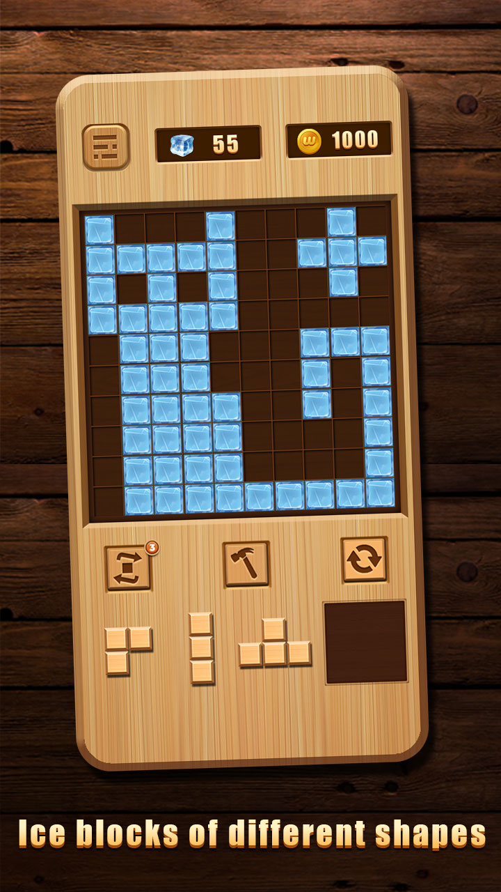اسکرین شات 4 بازی Woody Block Brain Test