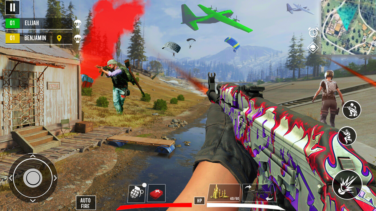 اسکرین شات 3 بازی Shooting Battle: Gun simulator