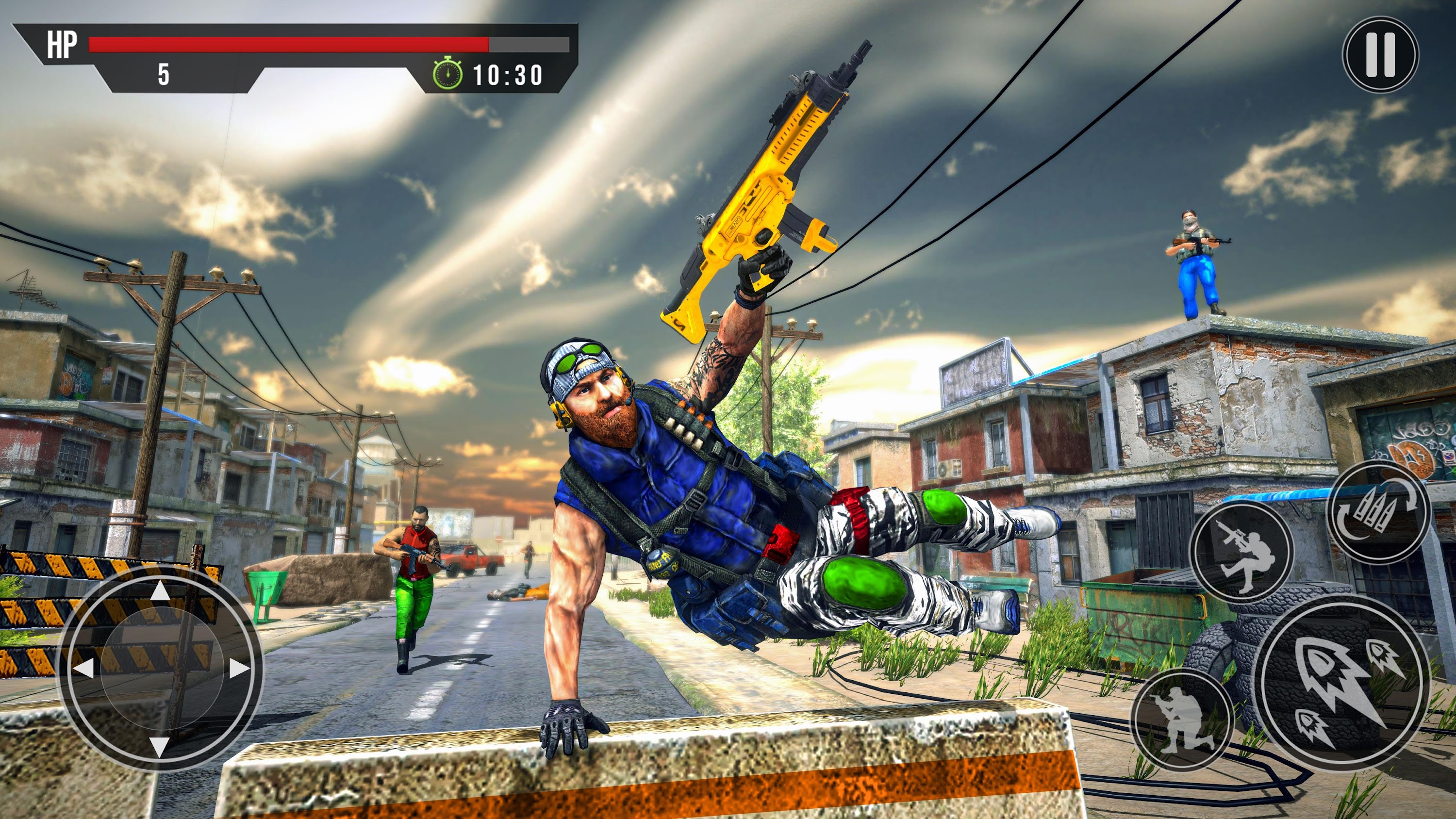 اسکرین شات 1 بازی Commando Shooting Games