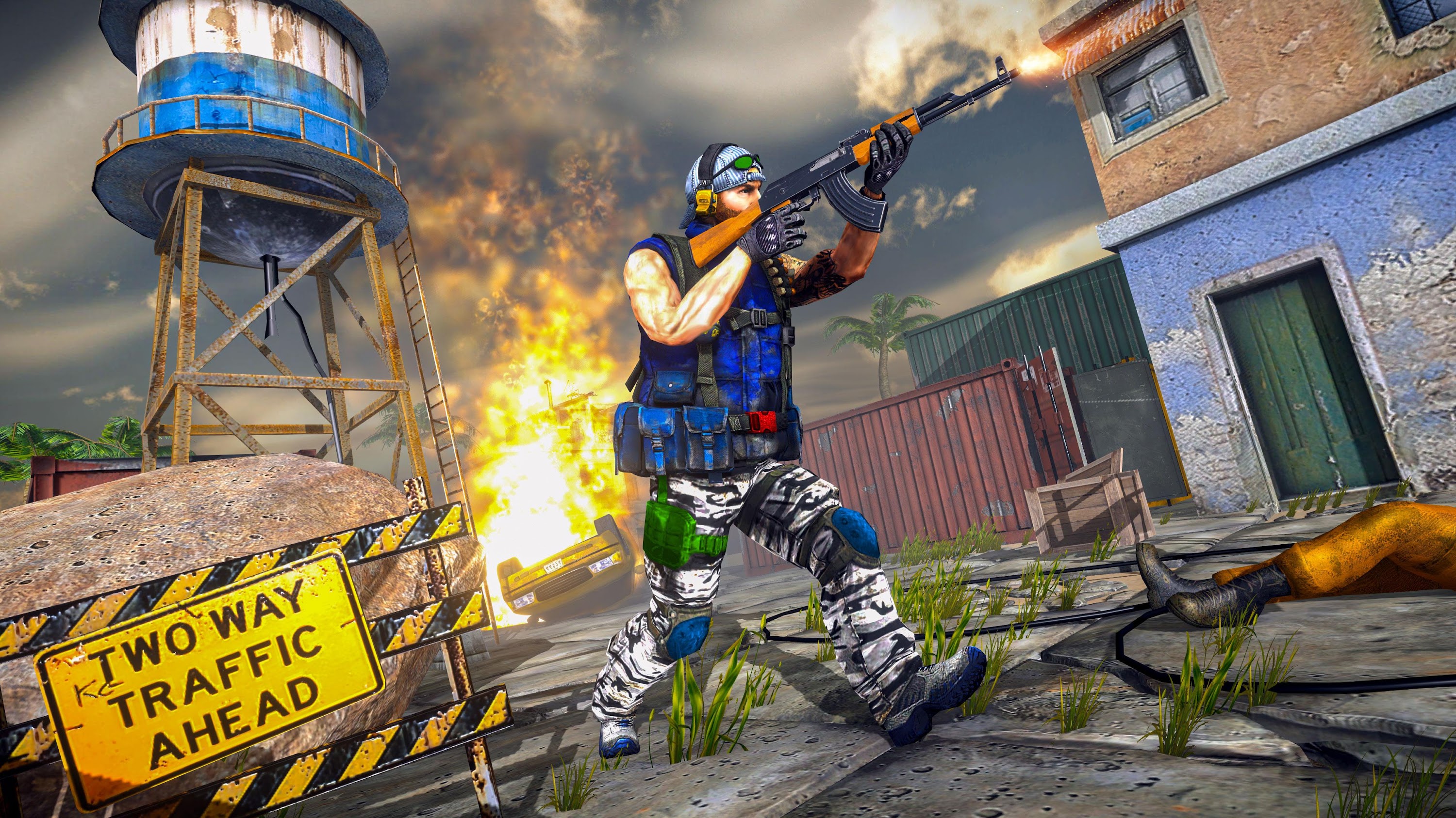 اسکرین شات 2 بازی Commando Shooting Games