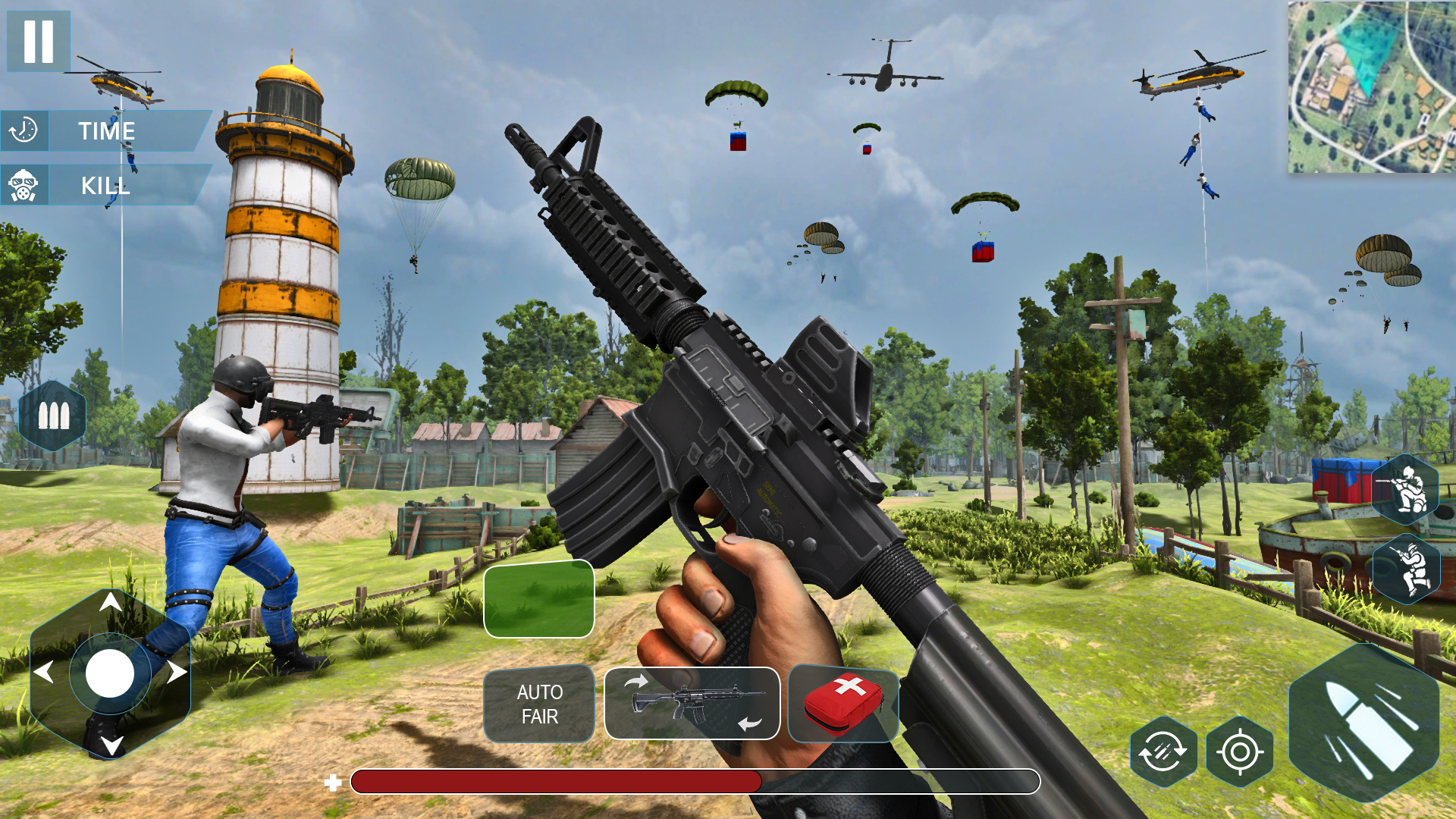 اسکرین شات 4 بازی Fnite Fire Battleground: Guns