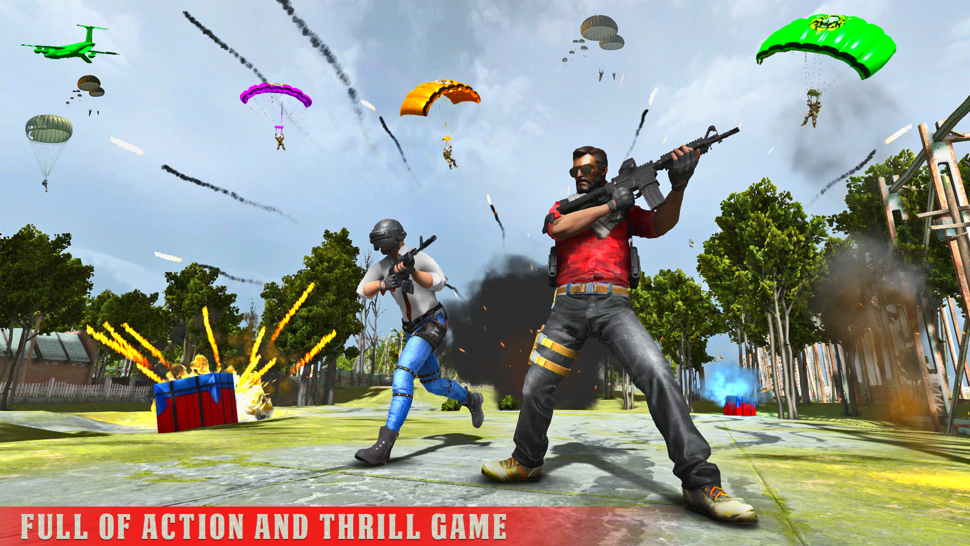 اسکرین شات 2 بازی Fnite Fire Battleground: Guns