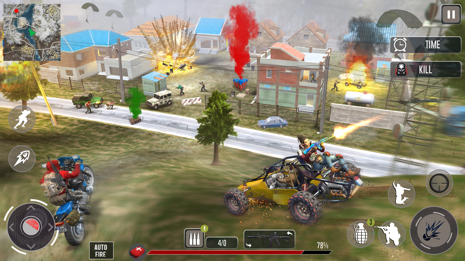 اسکرین شات 1 برنامه Sniper gun - Clash Squad 3D