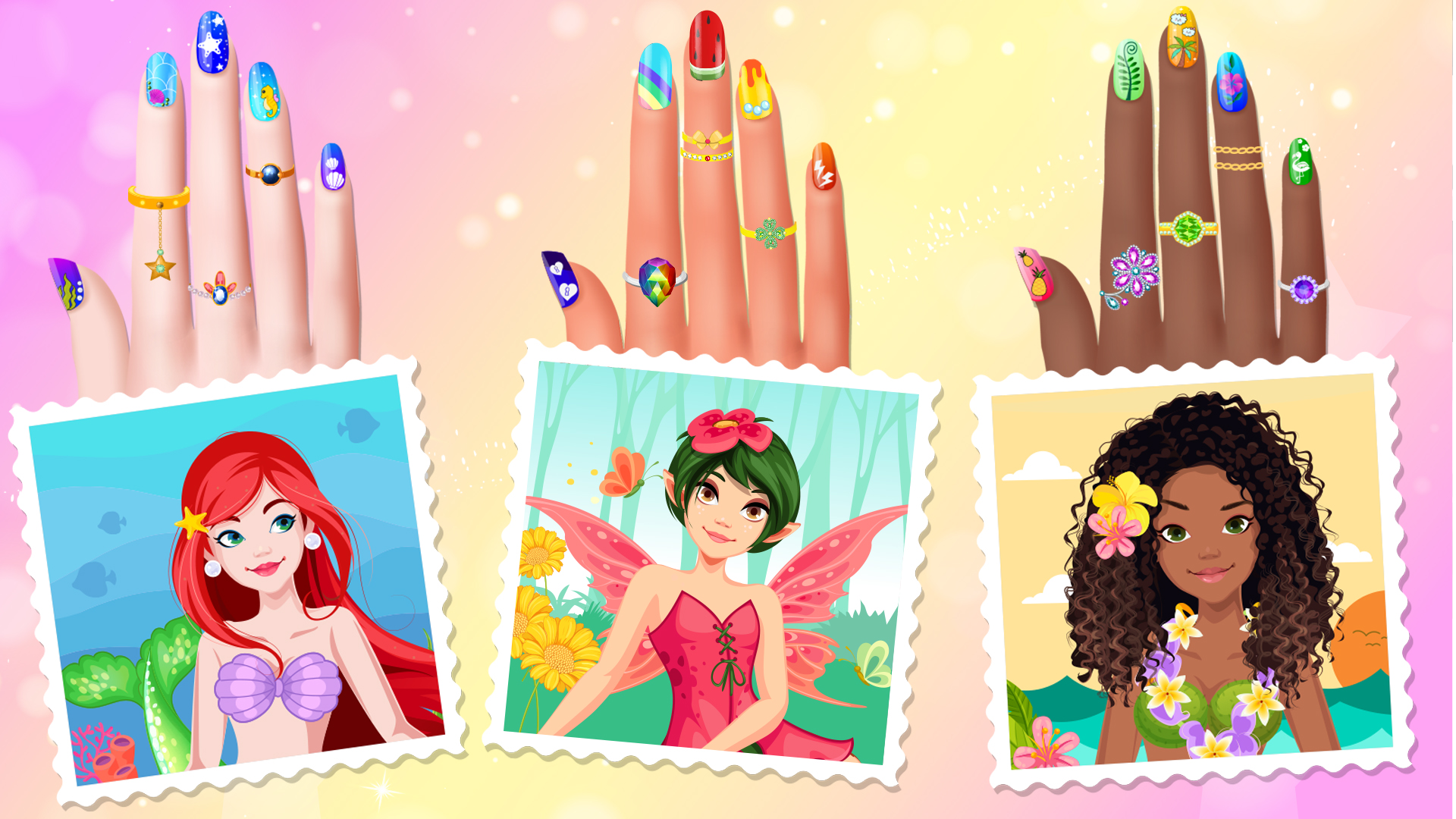 اسکرین شات 6 بازی Nail Salon Game Girls Nail art