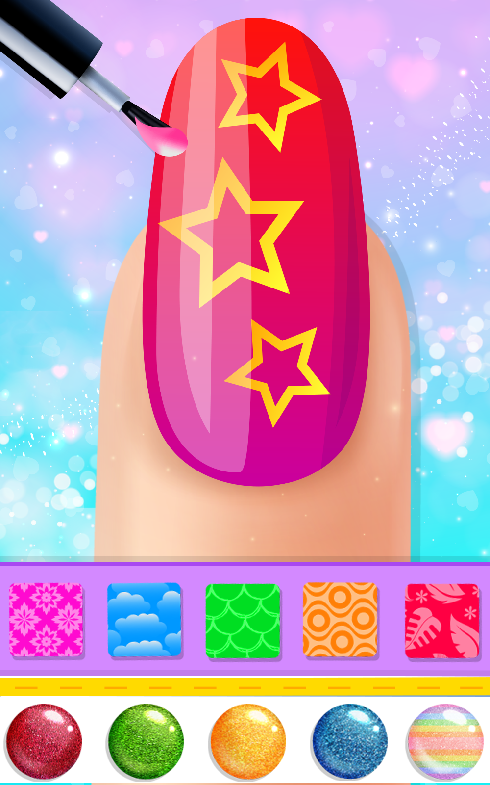 اسکرین شات 1 بازی Nail Salon Game Girls Nail art