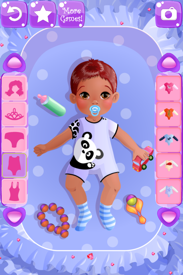 اسکرین شات 3 بازی Baby Fashion Designer