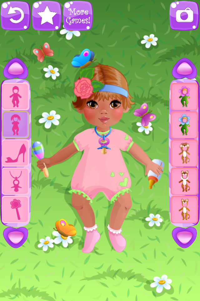 اسکرین شات 4 بازی Baby Fashion Designer