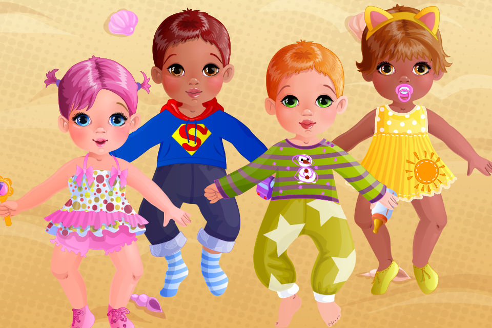 اسکرین شات 1 بازی Baby Fashion Designer