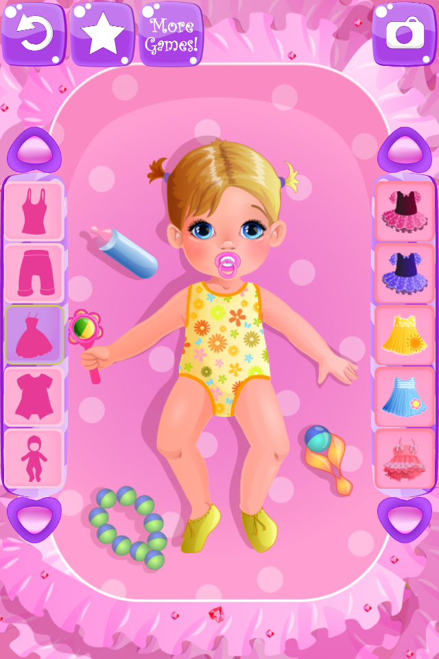 اسکرین شات 2 بازی Baby Fashion Designer