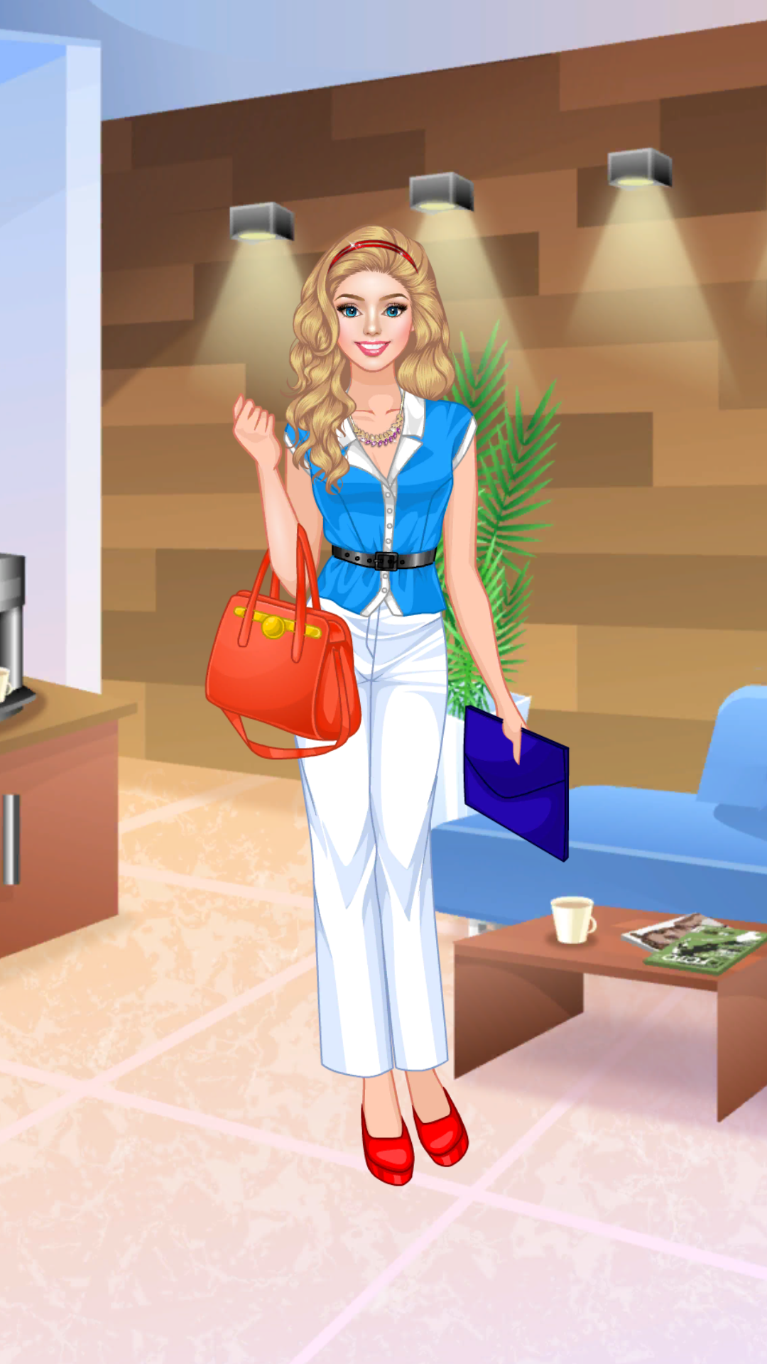اسکرین شات 2 بازی Office Dress Up Games