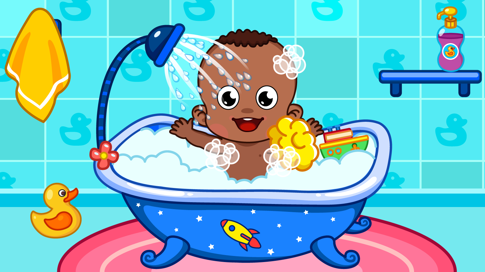 اسکرین شات 1 بازی Baby Care, dress up kids Games