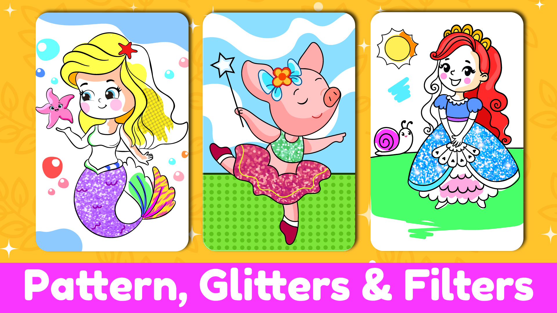 اسکرین شات 6 بازی Princess Coloring Book Games