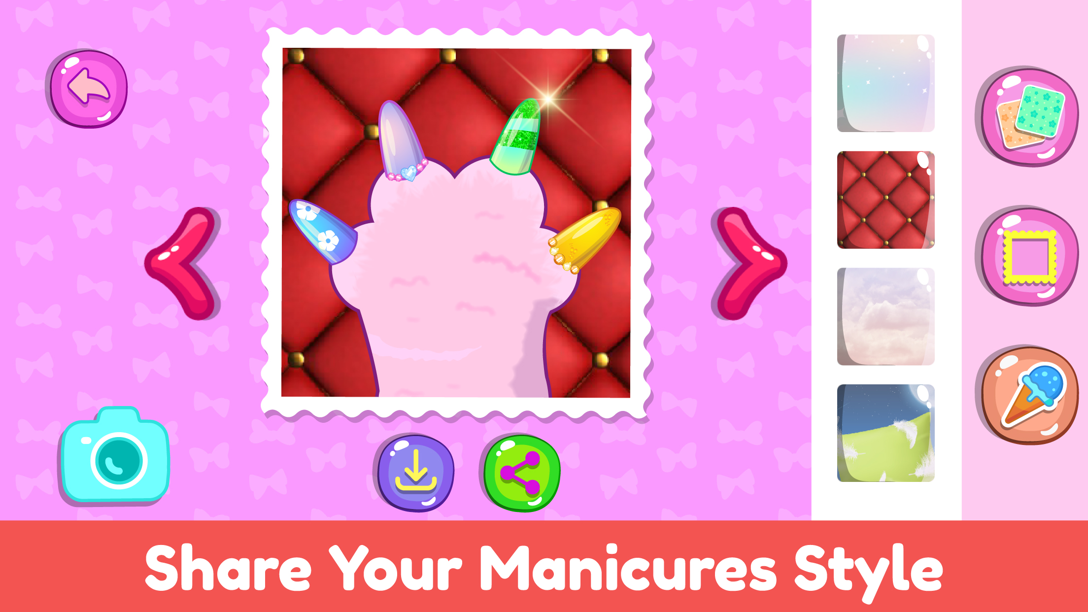 اسکرین شات 6 بازی Pet Nail Salon Games Nail Art