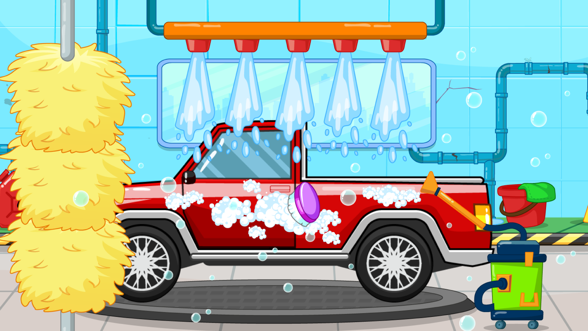 اسکرین شات 5 بازی Car Wash & Race Games for Kids