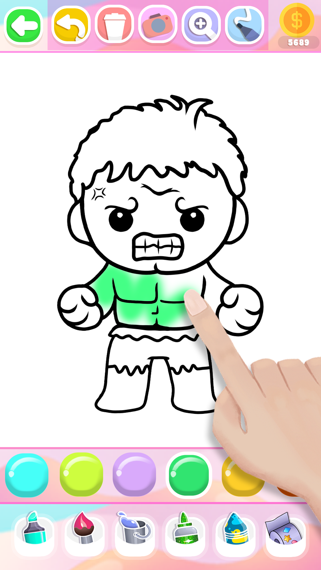 اسکرین شات 5 بازی Drawing And Coloring for Kids