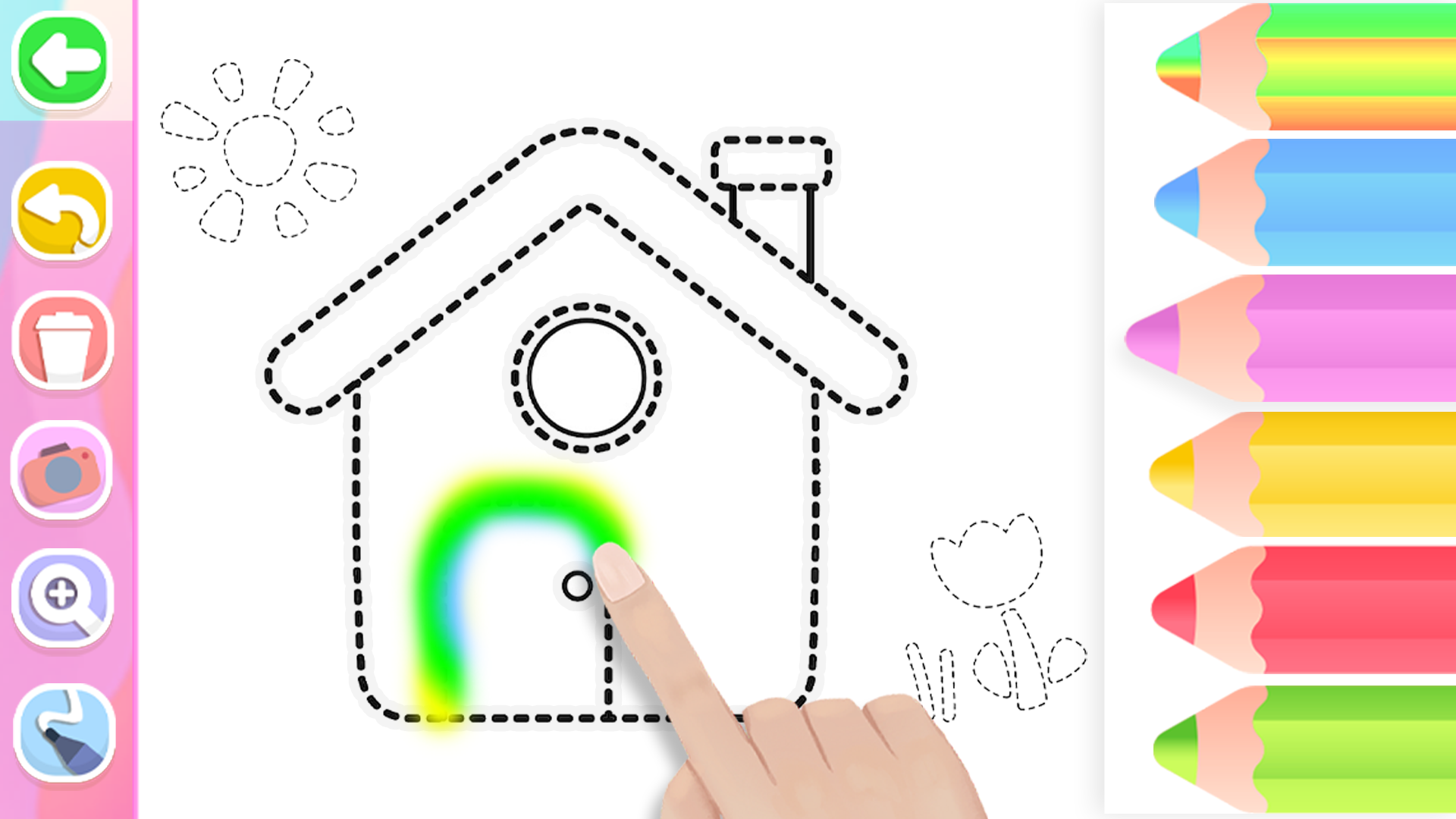 اسکرین شات 4 بازی Drawing And Coloring for Kids