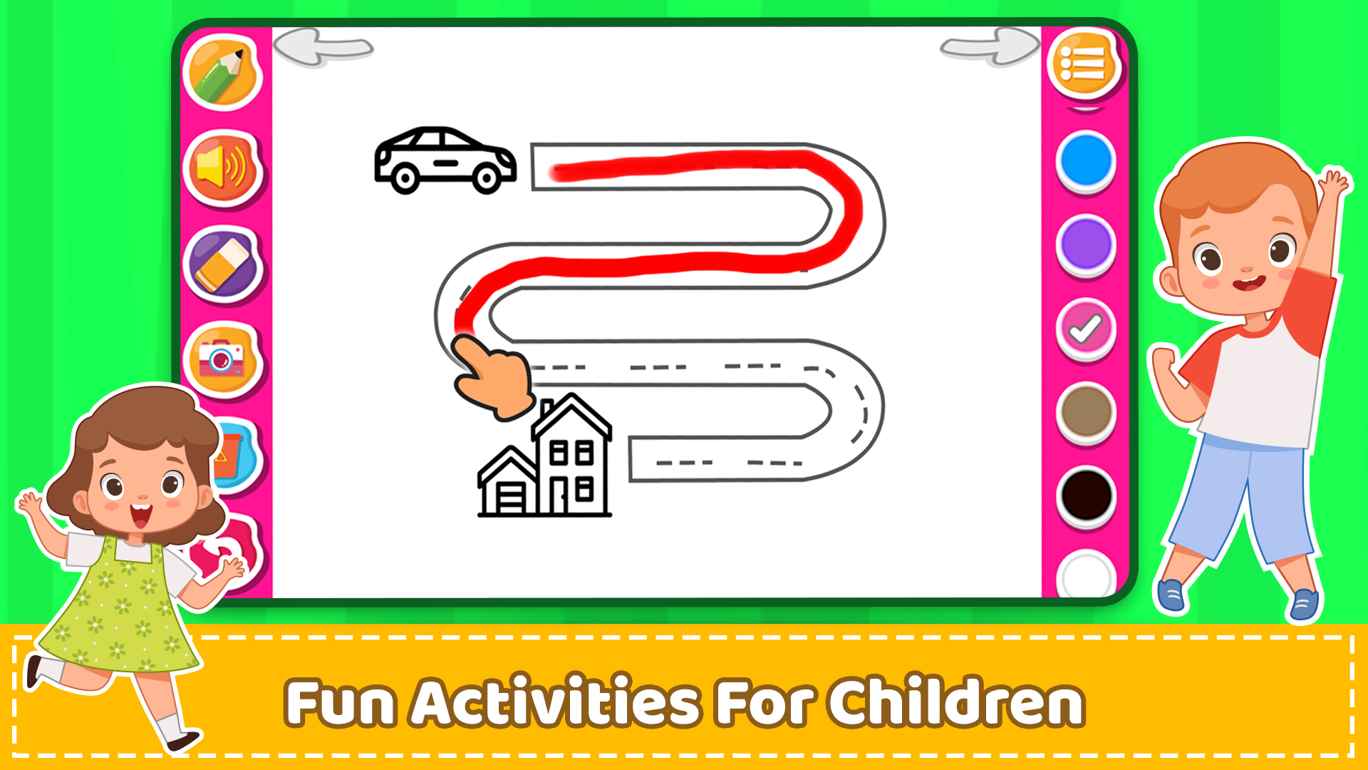 اسکرین شات 6 بازی ABC Tracing Preschool Games 2+