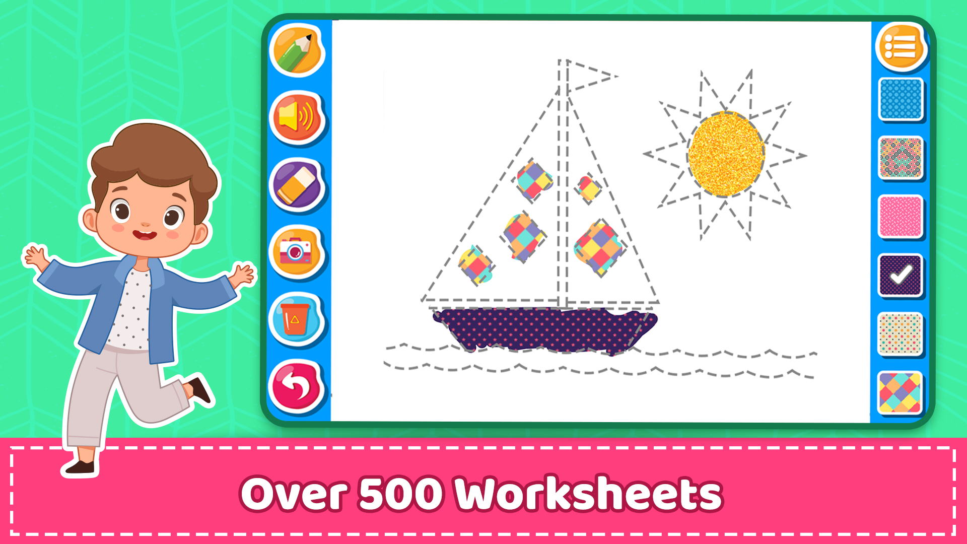 اسکرین شات 3 بازی ABC Tracing Preschool Games 2+