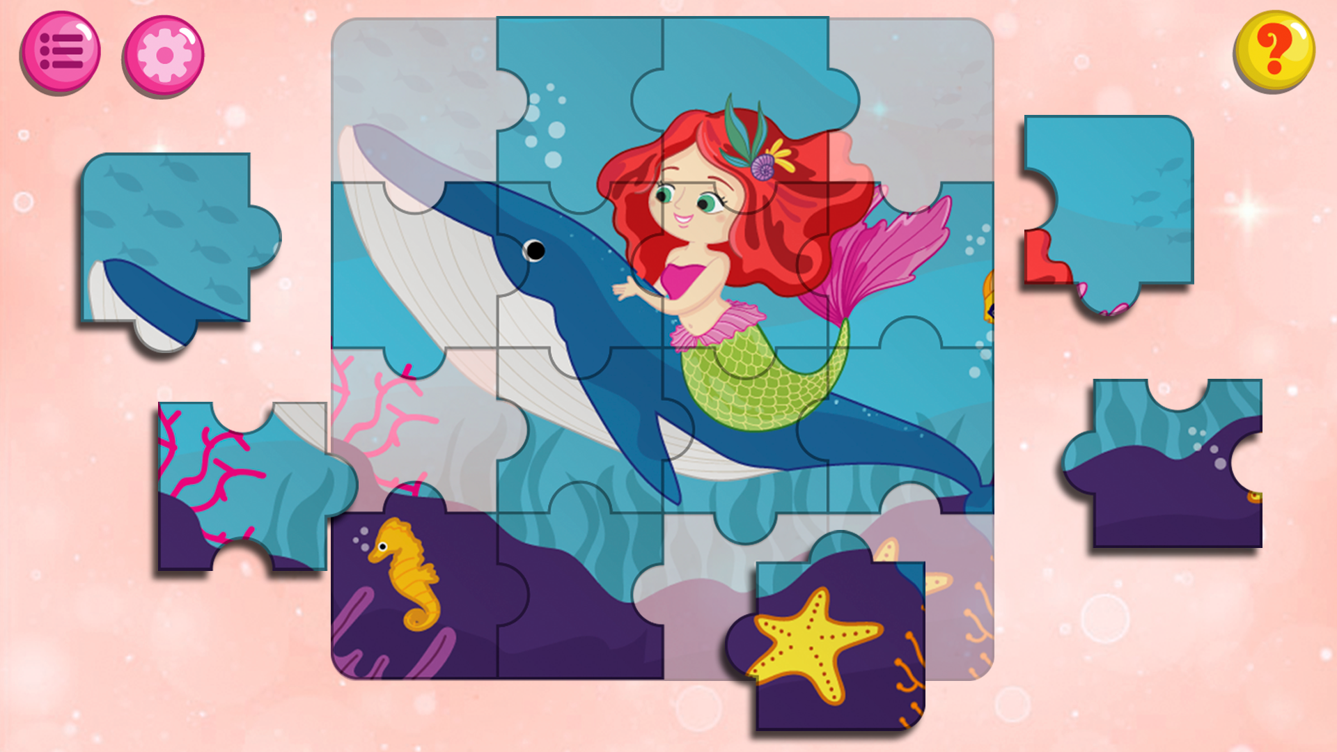 اسکرین شات 4 بازی Kids Puzzles Game Girls & Boys