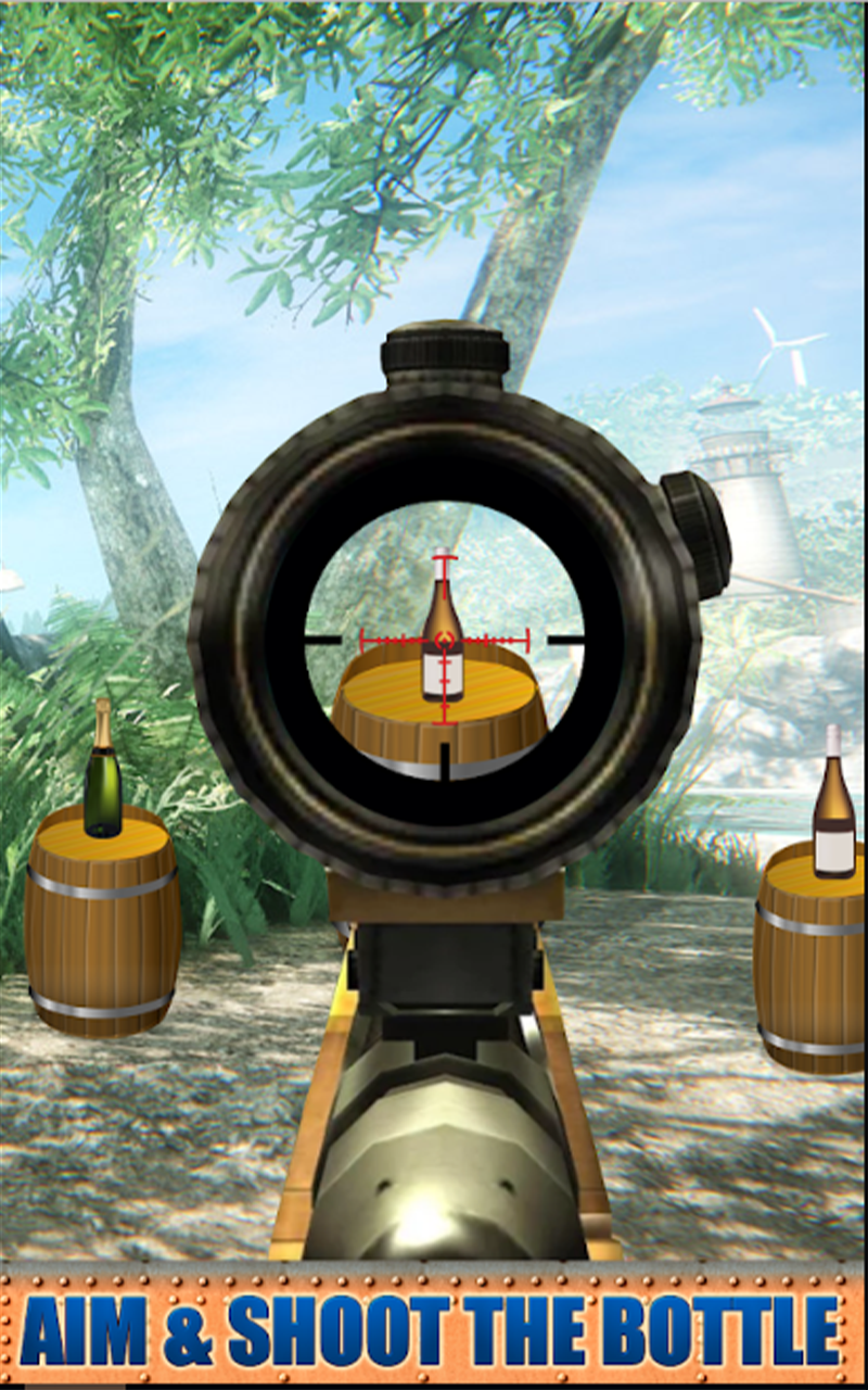 اسکرین شات 2 بازی Bottle Shooting Gun Games