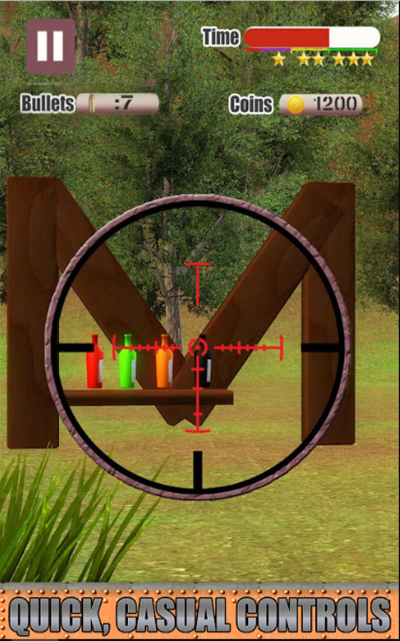 اسکرین شات 4 بازی Bottle Shooting Gun Games
