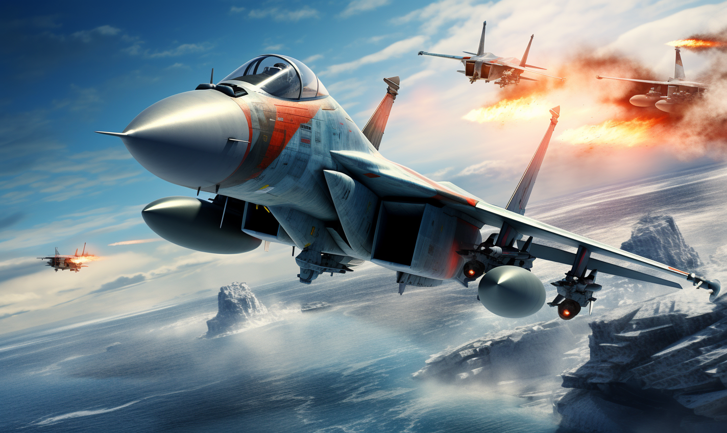 اسکرین شات 1 بازی Air Force Jet Fighter Combat