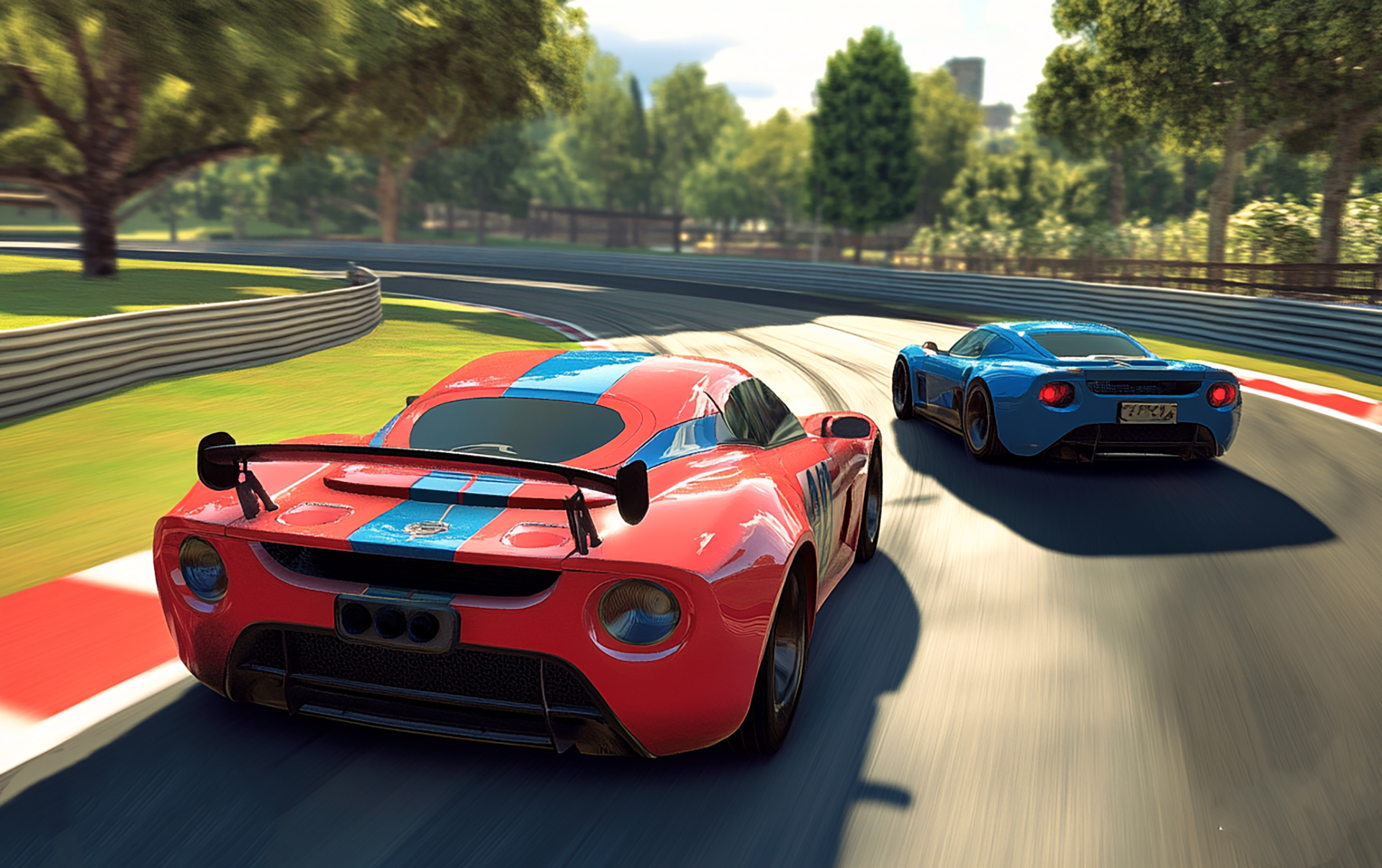 اسکرین شات 2 بازی Cars drift VR race simulator