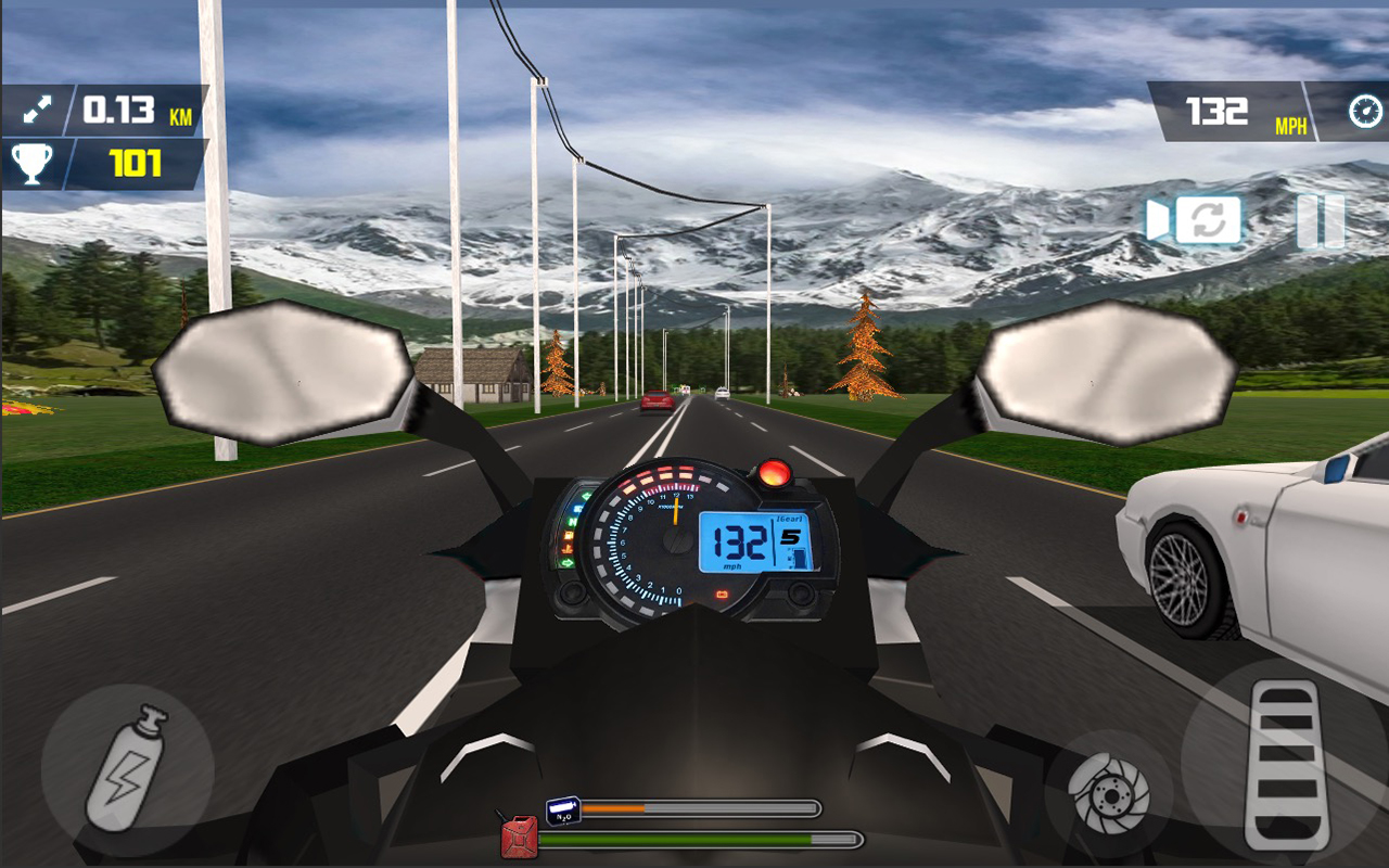 اسکرین شات 2 بازی VR Bike Racing Game - vr games