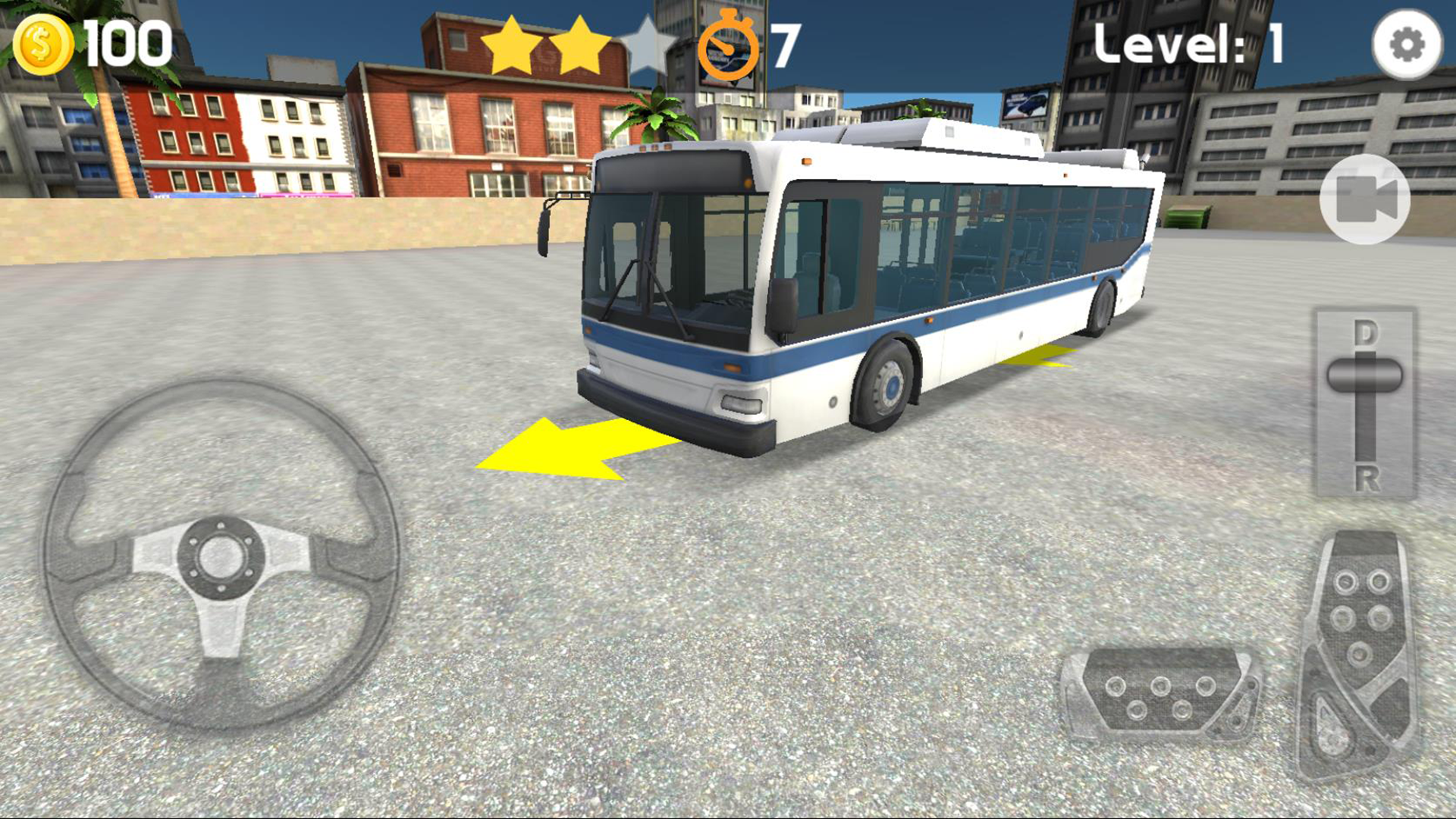 اسکرین شات 1 بازی Bus Parking 3D
