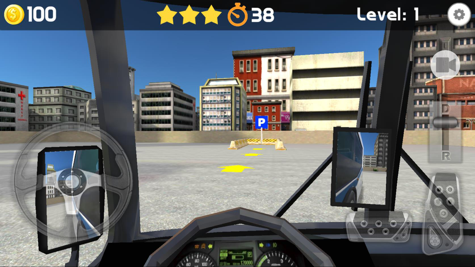 اسکرین شات 2 بازی Bus Parking 3D