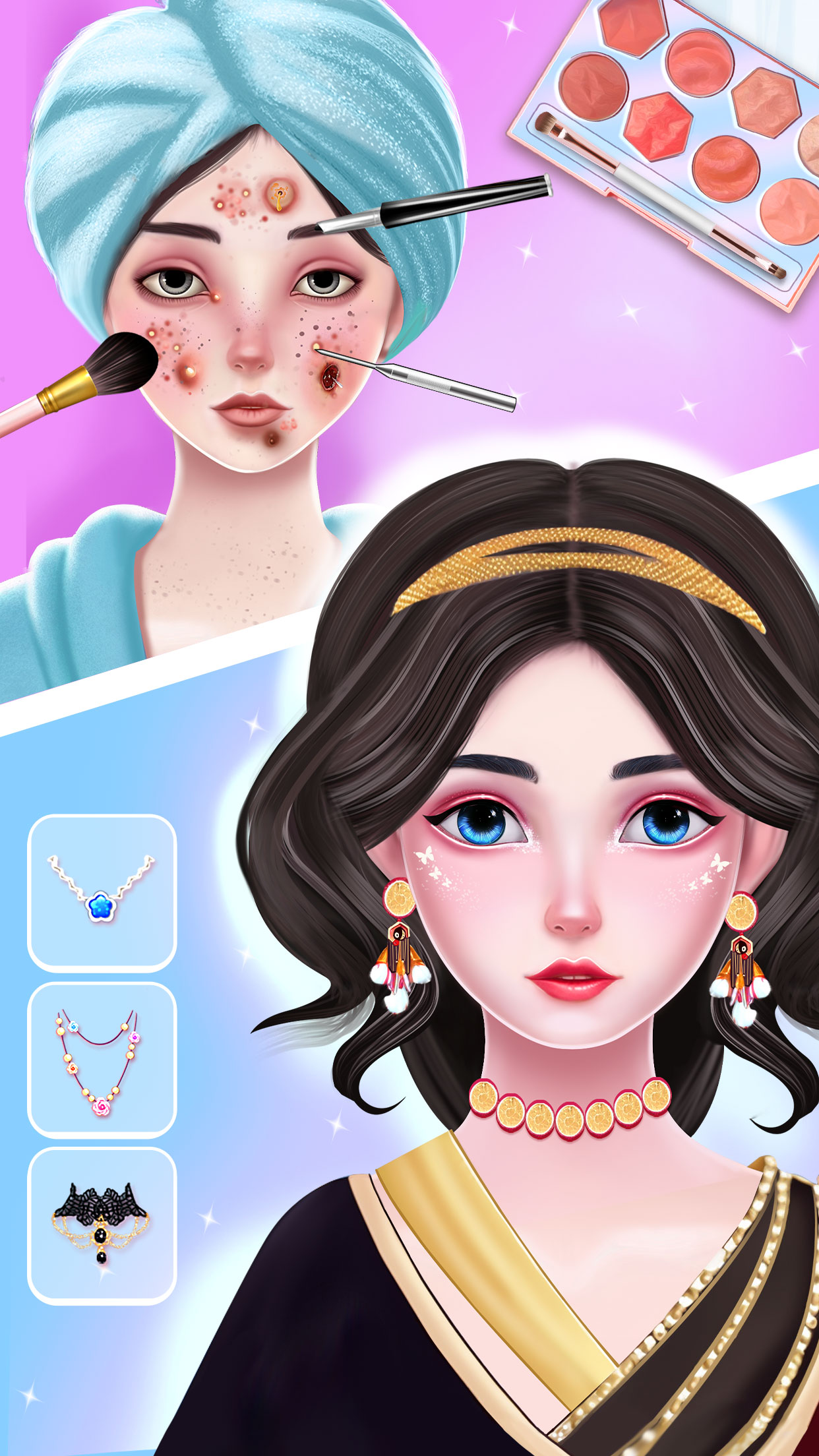 اسکرین شات 6 بازی DIY Makeup Beauty Makeup Games
